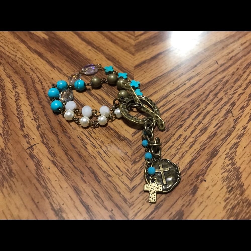 Cross bracelet